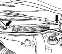  Снятие и установка рычагов стеклоочистителя Volkswagen Golf IV